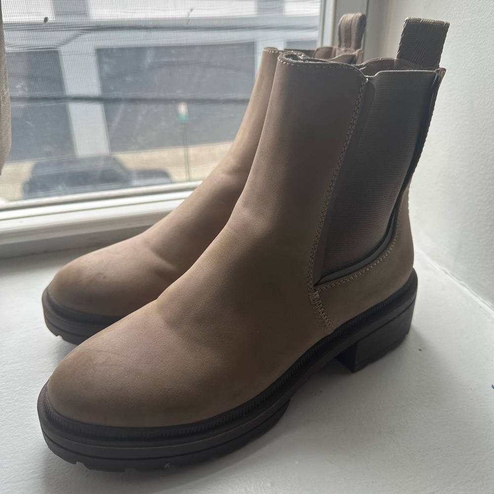 Brown Booties - lightly worn